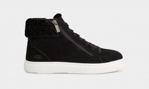 Ugg Alameda Mid Zip Sneakers Dam Svarta | Sverige-89132