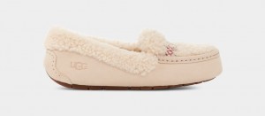 Ugg Ansley UGGbraid Mockasiner Dam Beige | Sverige-62987