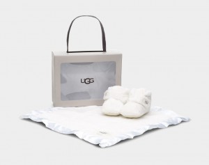 Ugg Baby Bixbee Bootie and Lovey Blanket Stövlar Barn Ljusgula | Sverige-61592