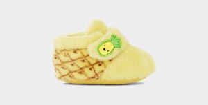 Ugg Baby Bixbee Pineapple Stuffie Stövlar Barn Gula | Sverige-58176