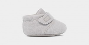 Ugg Baby Bixbee Terry Stövlar Barn Silver | Sverige-27135