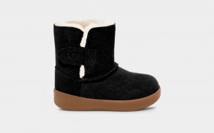 Ugg Baby Keelan Stövlar Barn Svarta | Sverige-12457