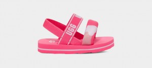 Ugg Baby Zuma Slingback Camopop Tofflor Barn Rosa | Sverige-78390