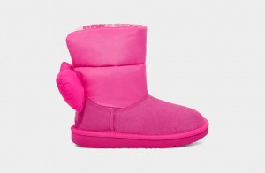 Ugg Bailey Bow Maxi Stövlar Barn Rosa | Sverige-47530