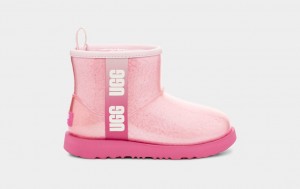 Ugg Classic Clear Mini II Stövlar Barn Rosa | Sverige-87104