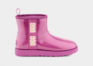 Ugg Classic Clear Mini Stövlar Dam Lila | Sverige-68739