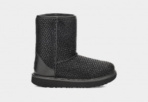 Ugg Classic II Gel Hearts Stövlar Barn Svarta | Sverige-85493