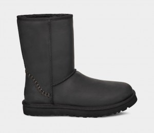 Ugg Classic Korta Deco Stövlar Herr Svarta | Sverige-68273