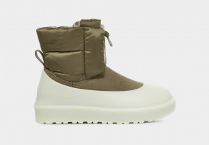 Ugg Classic Maxi Toggle Mini Stövlar Dam Olivgröna | Sverige-67105