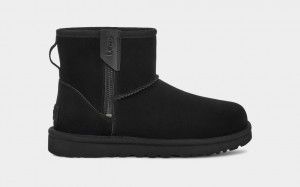 Ugg Classic Mini Bailey Zip Stövlar Dam Svarta | Sverige-18204