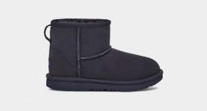 Ugg Classic Mini II Stövlar Barn Marinblå | Sverige-01742