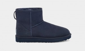 Ugg Classic Mini II Stövlar Dam Marinblå | Sverige-59246