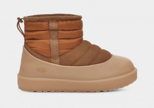 Ugg Classic Mini Pull-On Weather Stövlar Herr Bruna | Sverige-76021