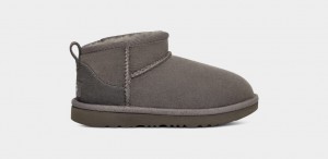 Ugg Classic Ultra Mini Stövlar Barn Grå | Sverige-05862