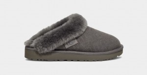 Ugg Cluggette Ugg Tryck Tofflor Dam Grå | Sverige-56807