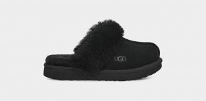 Ugg Cozy II Tofflor Barn Svarta | Sverige-17496