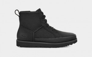 Ugg Deconstructed Spets Stövlar Dam Svarta | Sverige-56781