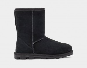 Ugg Essential Korta Stövlar Dam Svarta | Sverige-02135