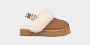 Ugg Funkette Tofflor Barn Bruna | Sverige-95061