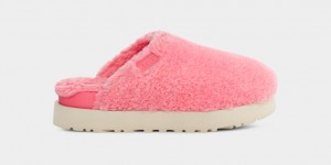 Ugg Fuzz Sugar Badtofflor Tofflor Dam Rosa | Sverige-09234