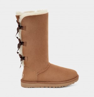 Ugg Höga Bailey Bow II Stövlar Dam Bruna | Sverige-20548