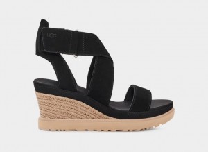 Ugg Ileana Ankle Sandaler Dam Svarta | Sverige-91308