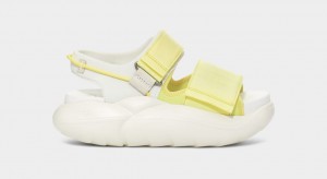 Ugg LA Cloud Rem Flatform Sandaler Dam Citron Ljusgröna | Sverige-42673