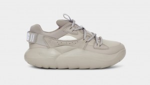 Ugg LA Cloud Spets Sneakers Dam Grå | Sverige-82946