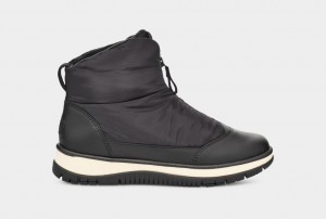 Ugg Lakesider Zip Ankle Stövlar Dam Svarta | Sverige-34051