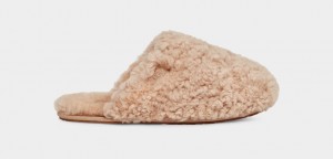 Ugg Maxi Curly Badtofflor Tofflor Dam Bruna | Sverige-93861