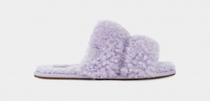 Ugg Maxi Curly Scuffetta Tofflor Dam Olivgröna | Sverige-42185