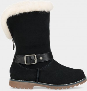 Ugg Nessa Stövlar Barn Svarta | Sverige-89761