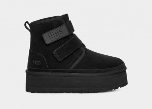 Ugg Neumel Platform Stövlar Dam Svarta | Sverige-57403