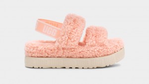 Ugg Oh Fluffita Badtofflor Tofflor Dam Rosa | Sverige-16729