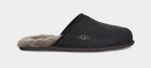 Ugg Scuff Deco Mocka Tofflor Herr Svarta | Sverige-08713