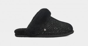 Ugg Scuffette II Metallic Spots Tofflor Dam Svarta | Sverige-58724