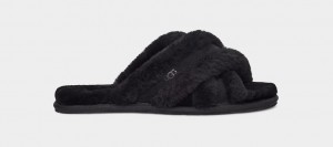 Ugg Scuffita Tofflor Dam Svarta | Sverige-93271