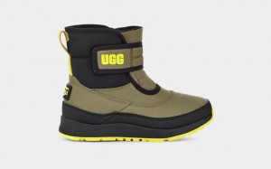 Ugg Taney Weather Stövlar Barn Olivgröna Svarta | Sverige-85361