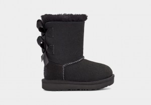 Ugg Toddler Bailey Bow II Stövlar Barn Svarta | Sverige-28639