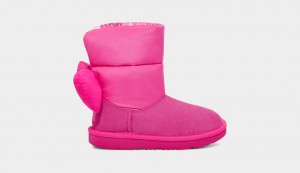 Ugg Toddler Bailey Bow Maxi Stövlar Barn Rosa | Sverige-84159