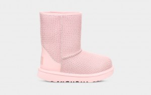 Ugg Toddler Classic II Gel Hearts Stövlar Barn Rosa | Sverige-13658