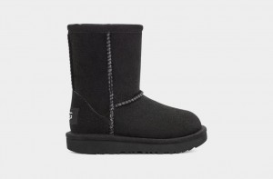 Ugg Toddler Classic Korta II Stövlar Barn Svarta | Sverige-79451