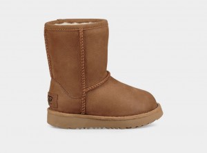 Ugg Toddler Classic Korta Weather Stövlar Barn Bruna | Sverige-34805