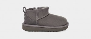 Ugg Toddler Classic Ultra Mini Stövlar Barn Grå | Sverige-25401