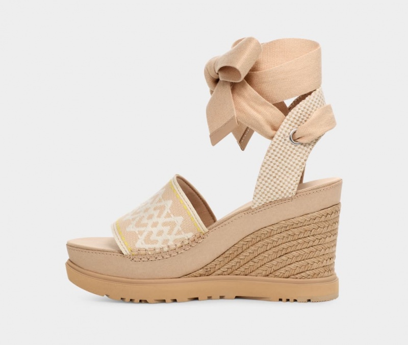 Ugg Abbot Ankle Wrap Sandaler Dam Bruna | Sverige-61209