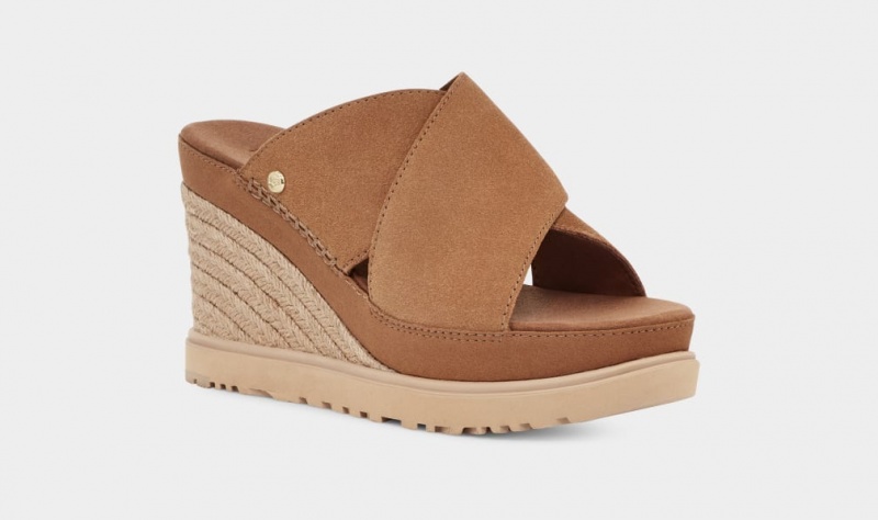 Ugg Abbot Badtofflor Sandaler Dam Bruna | Sverige-81069