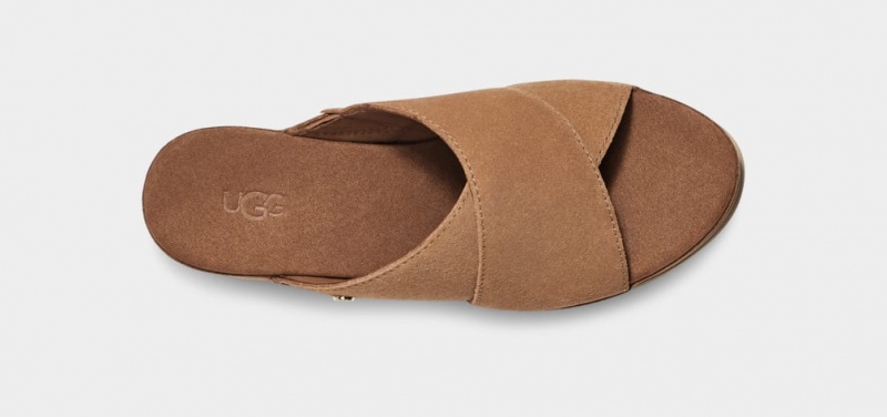 Ugg Abbot Badtofflor Sandaler Dam Bruna | Sverige-81069