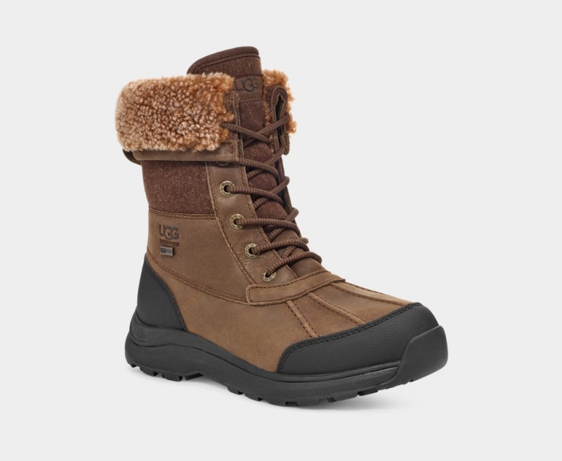 Ugg Adirondack Boot III Tipped Stövlar Dam Mörkbruna | Sverige-81726