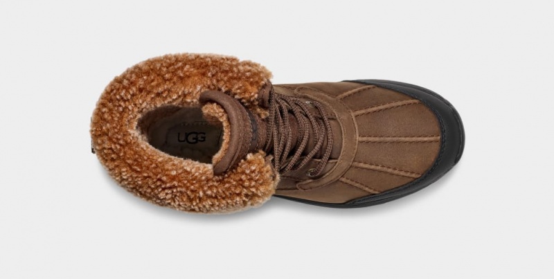 Ugg Adirondack Boot III Tipped Stövlar Dam Mörkbruna | Sverige-81726