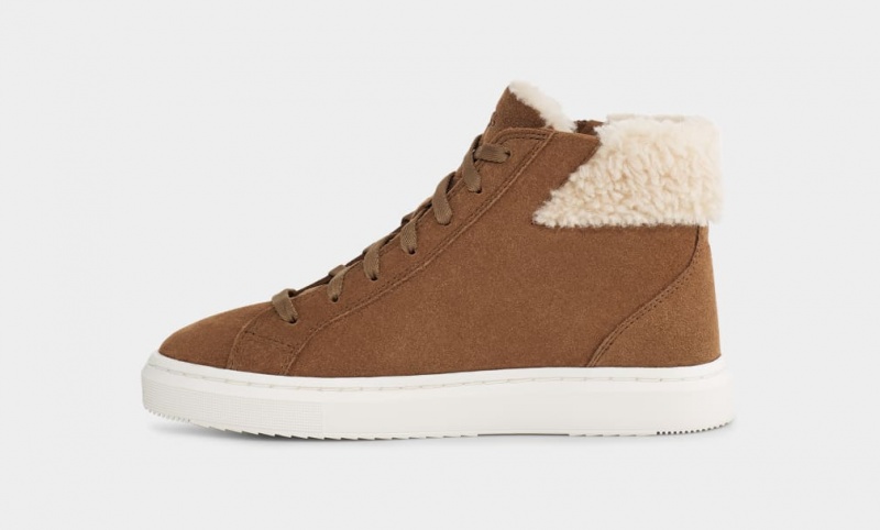 Ugg Alameda Mid Zip Sneakers Dam Bruna | Sverige-39471